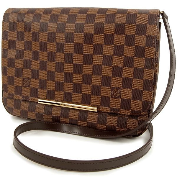 Authentic Louis Vuitton Damier Canvas Hoxton Gm Bags N41253